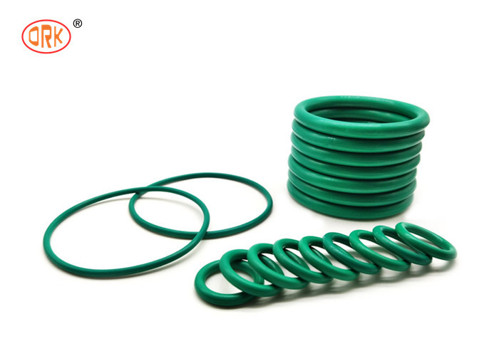 Groene Custom Mold OEM NBR EPDM FKM Silicone Seal Ring voor Outlet Food Grade Rubber Seals