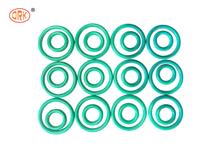 Groene Custom Mold OEM NBR EPDM FKM Silicone Seal Ring voor Outlet Food Grade Rubber Seals