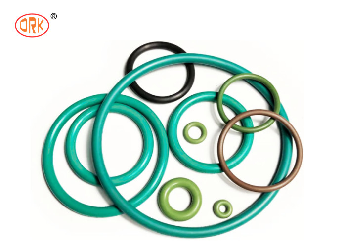 Groene Custom Mold OEM NBR EPDM FKM Silicone Seal Ring voor Outlet Food Grade Rubber Seals