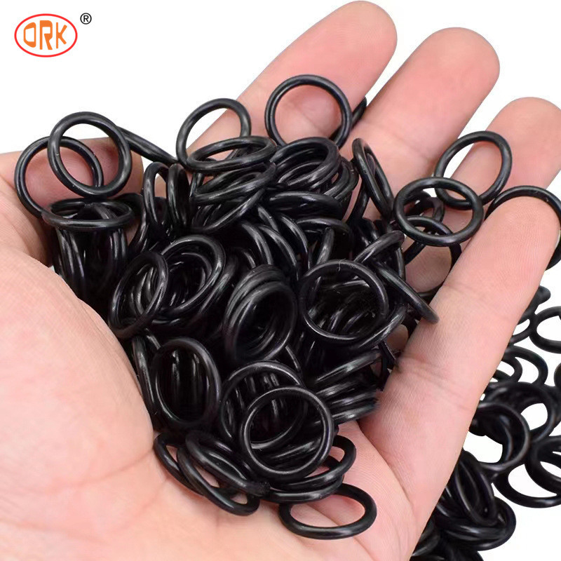 Metrische afmetingen zegel NBR 70 Shore A O Ring Halvervoerder Zwart Epdm O Ring zegel