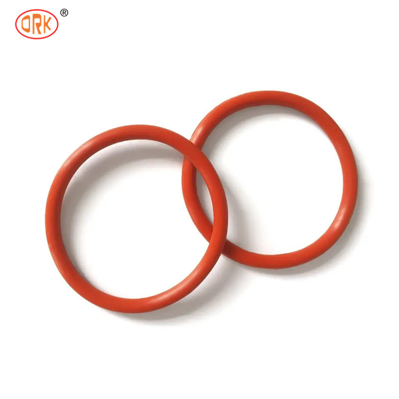 Rode Elastomeer O Ring EPDM FKM NBR 70 Shore Rubber O Ring Silicone High Seals Custom Grootte