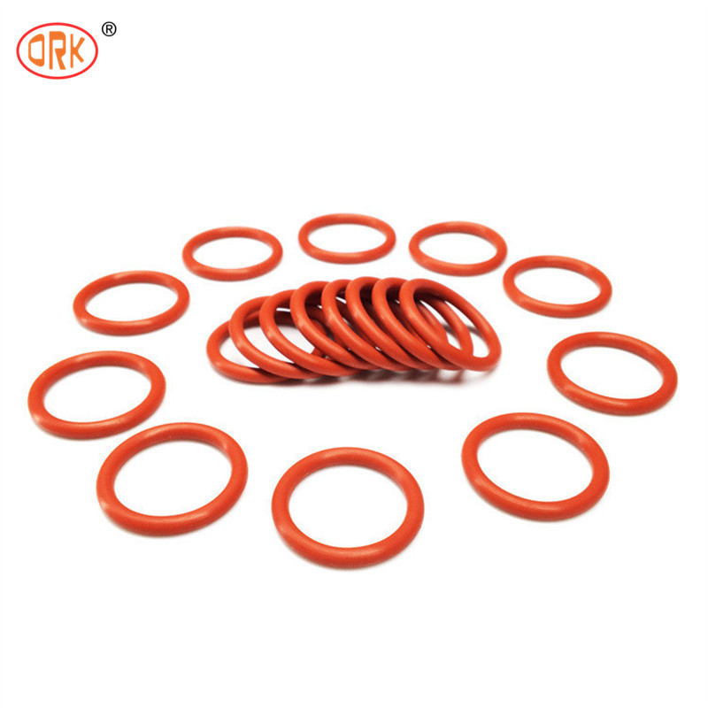 Rode Elastomeer O Ring EPDM FKM NBR 70 Shore Rubber O Ring Silicone High Seals Custom Grootte