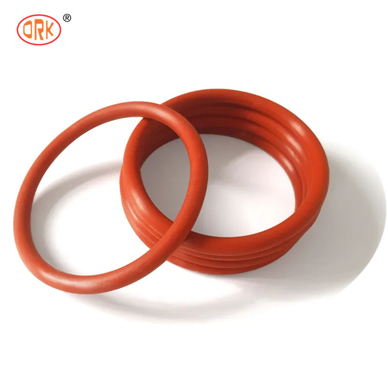 Rode Elastomeer O Ring EPDM FKM NBR 70 Shore Rubber O Ring Silicone High Seals Custom Grootte
