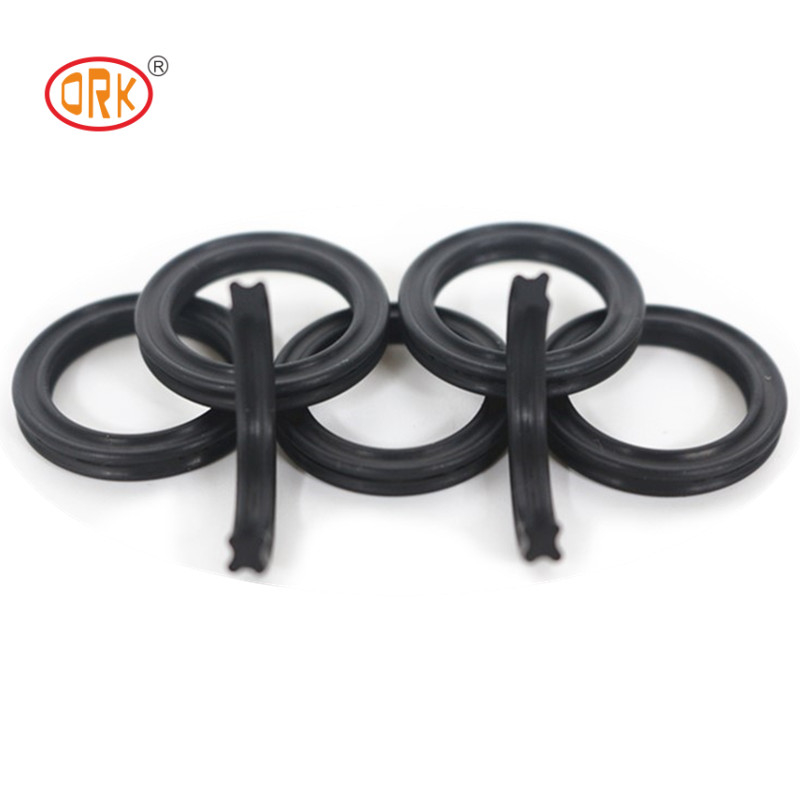 Op maat gemaakte X RINGS Rotary Pump Rubber Seal EPDM Nitrile Silicone Rubber Quad Ring Seal