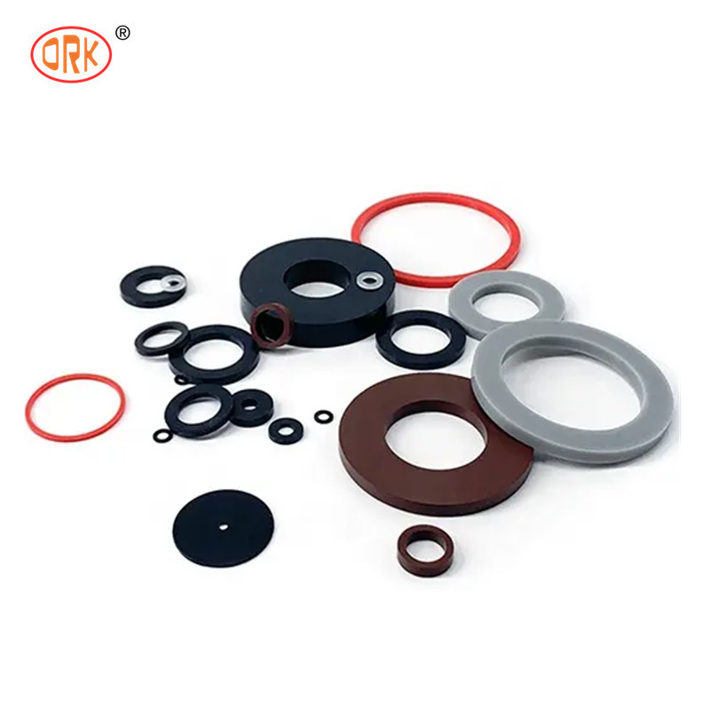 SGS Olieweerstand Epdm Pipe Gaskets Nitril Rubber Sealing Ring Customized Kleur