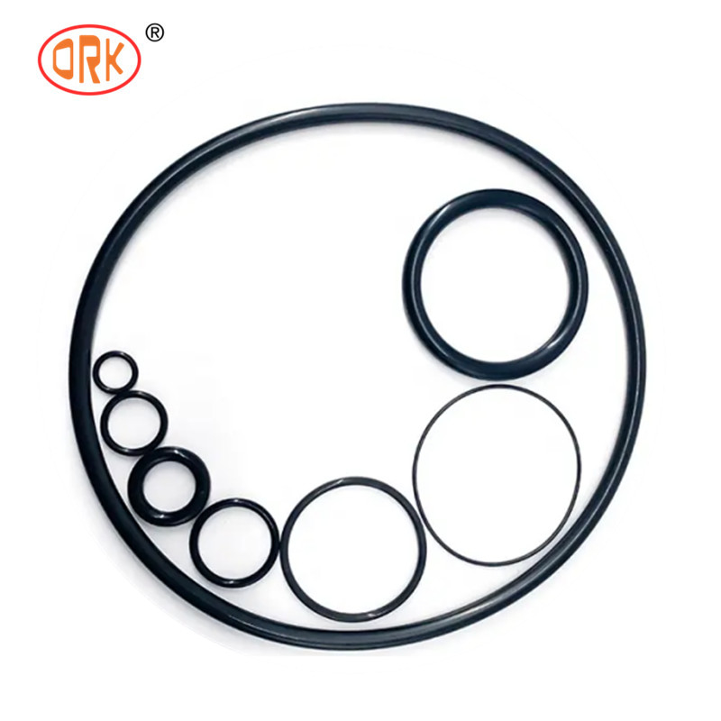 EPDM FKM FFKM NBR Silicone O Rings Seal voor aangepaste kleur rubberpakking